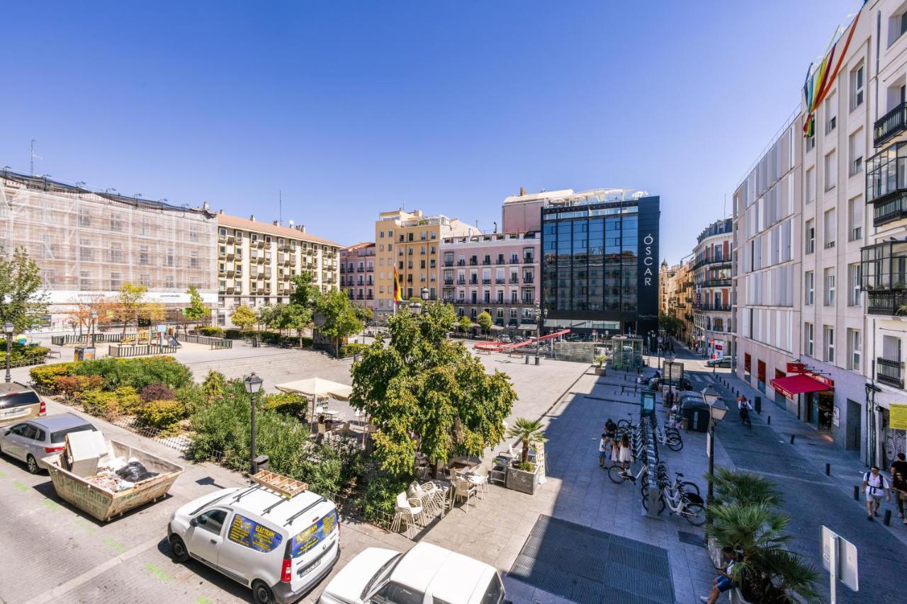 شقة Amazing Flat 5 Balconies In Chueca - Gran Via مدريد المظهر الخارجي الصورة
